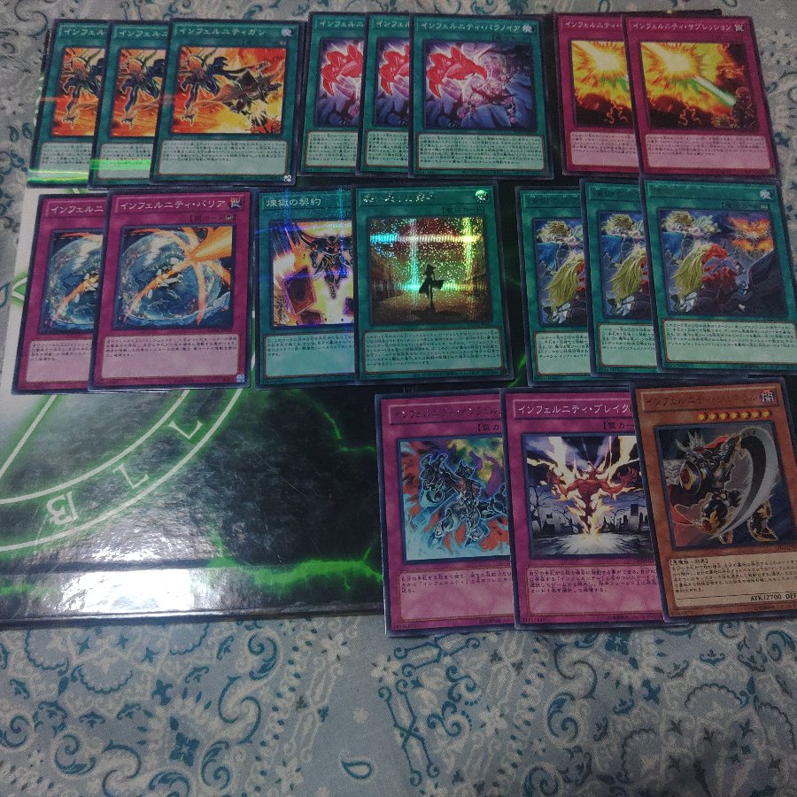 Infernity Deck Parts, Darkness/Demon, Yu-Gi-Oh!, A Section, Kiyori 30枚