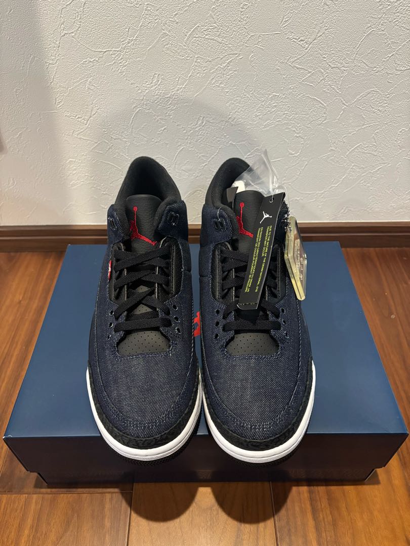 Levi’s × Nike Air Jordan 3 Retro SP "Indigo and Gym Red" (LEVI'S Tab) 28.5cm