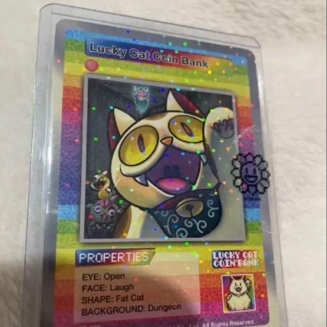 Murakami.Flowers Lucky Cat Coin Bank PR-009/R PROMO PROMO PR-009