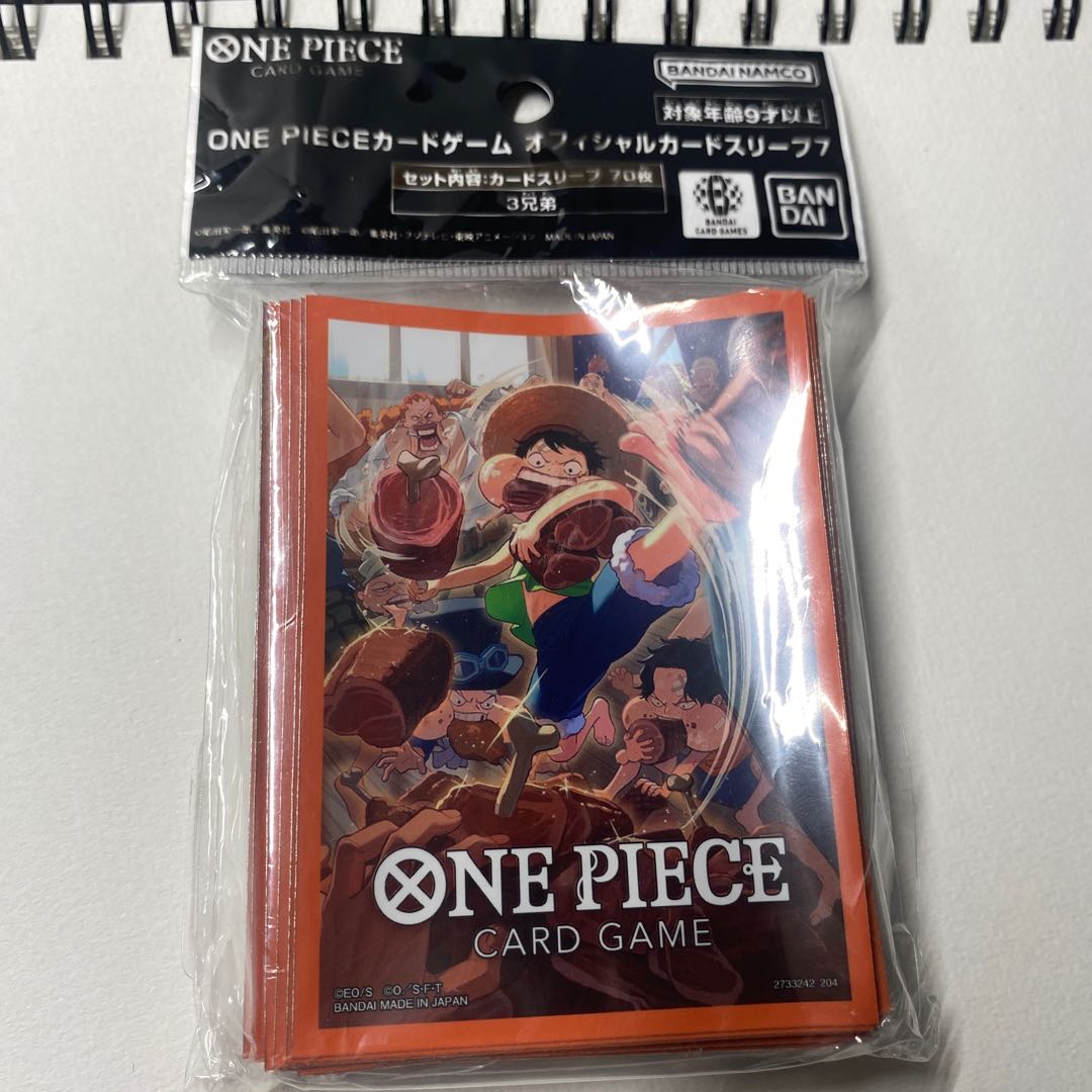 One Piece Card Card Sleeve 7 3 Brothers Unopened 1パック