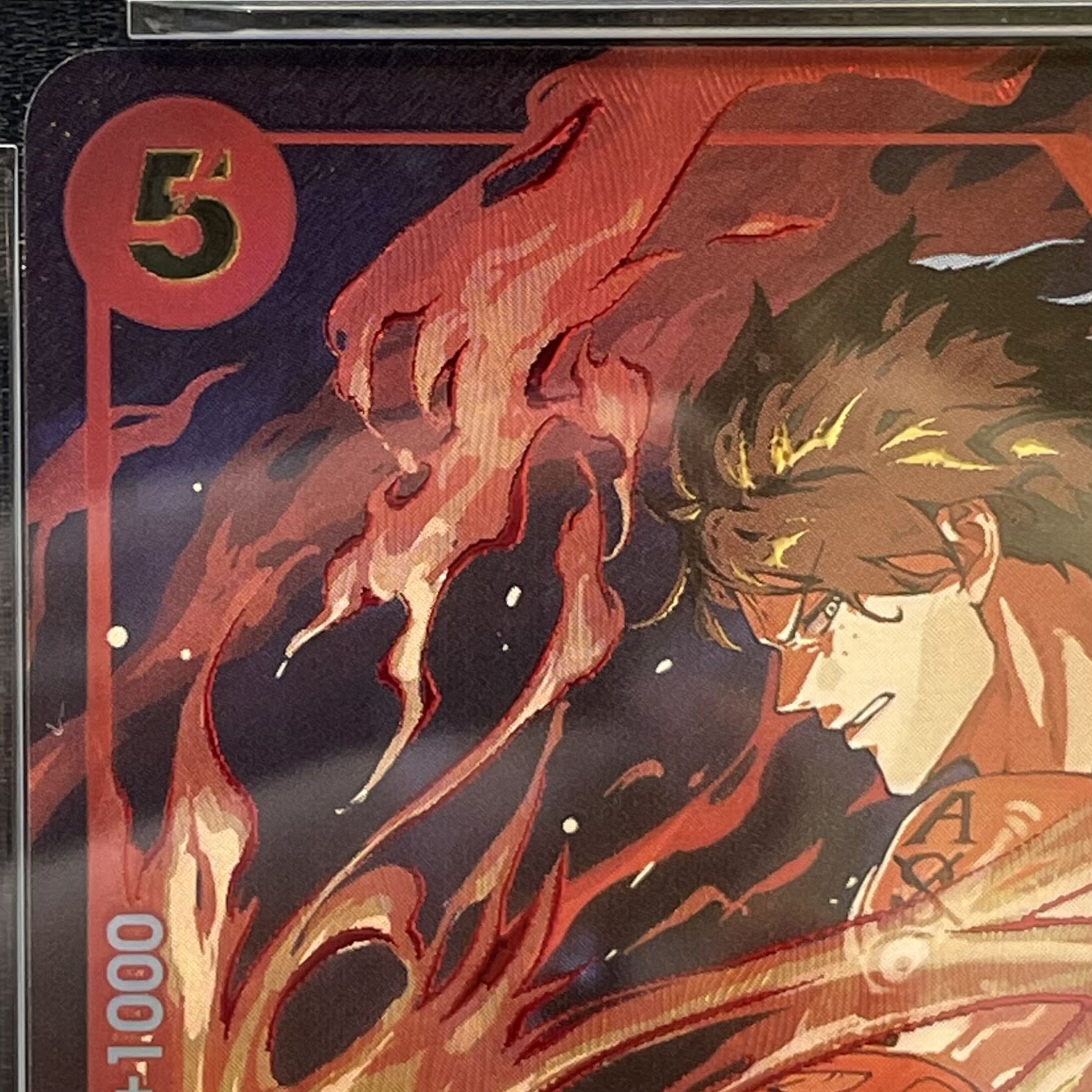 [PSA10] Portgas D. Ace (Parallel) (3rd ANNIVERSARY SET) SR ST15-005 1枚