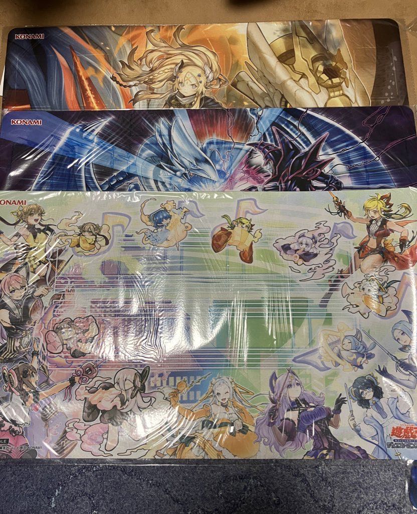 遊戯王　プレイマット　全て未開封