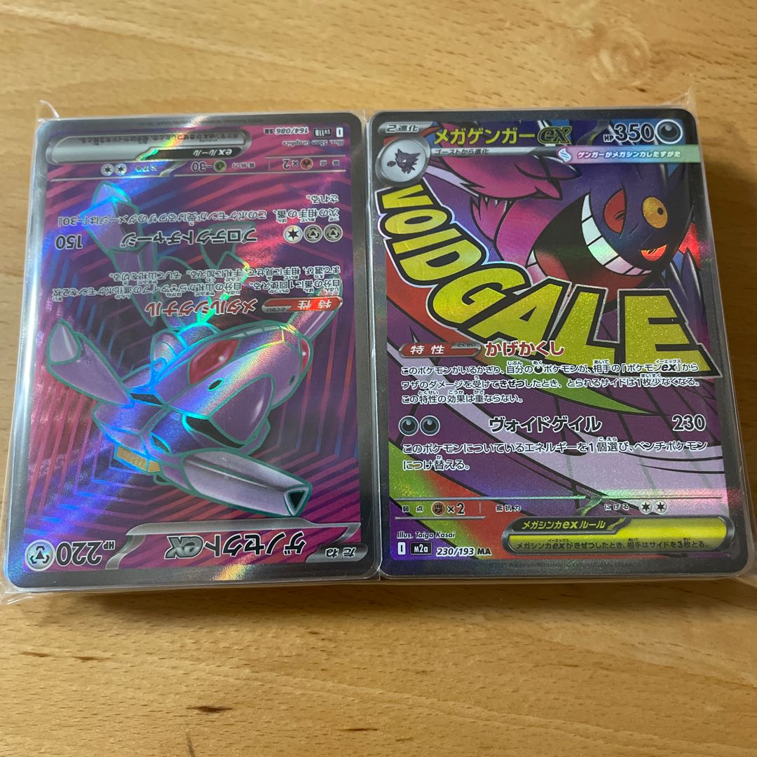 ぱペンキのセット販売｢メガゲンガーｅxとゲノセクトｅx｣ 1枚