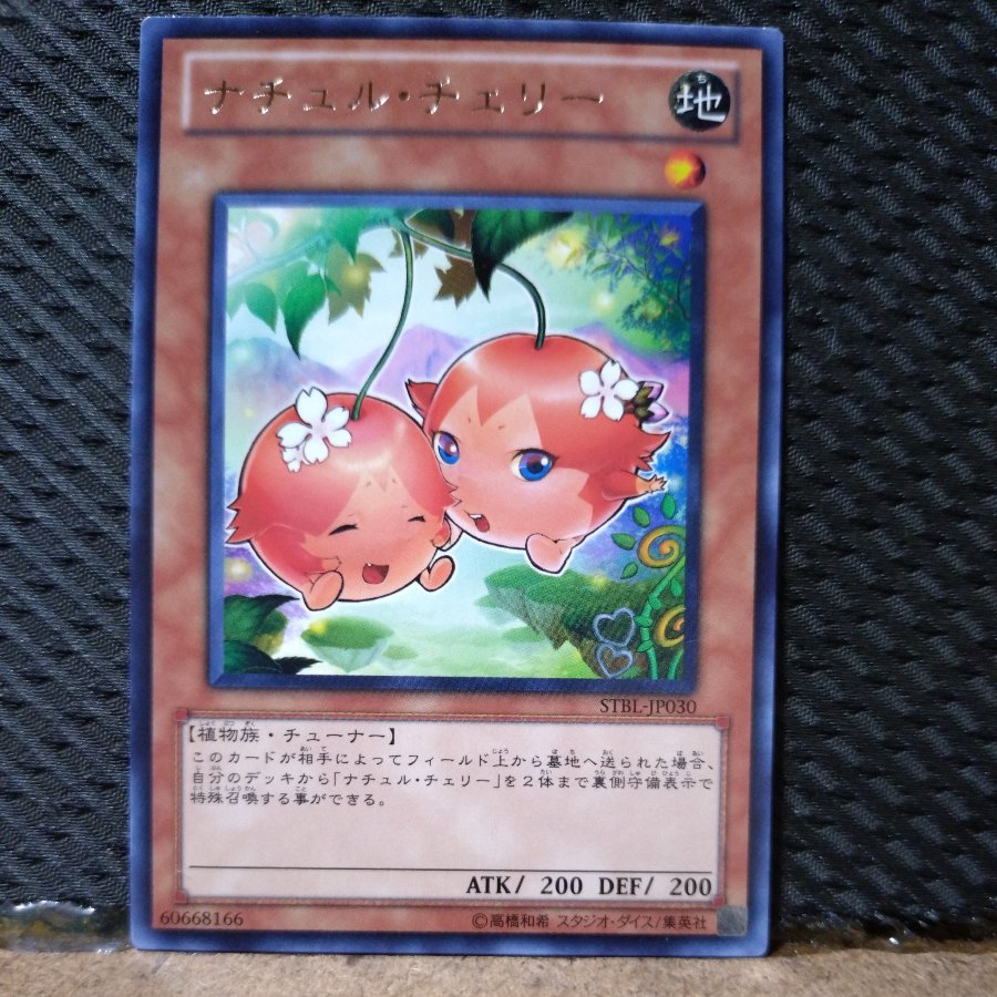 【ぽぽたん】遊戯王  5200  ナチュル・チェリー  字レア    1枚