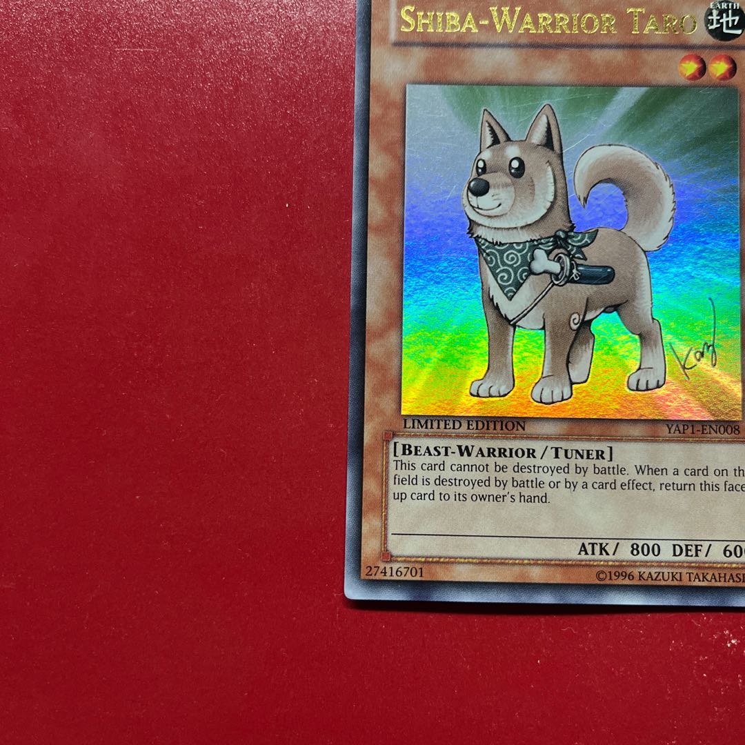 Yo 2 Yr 1 遊戯王 柴戦士タロ 【YAP1】海外版 ウルトラ 1枚