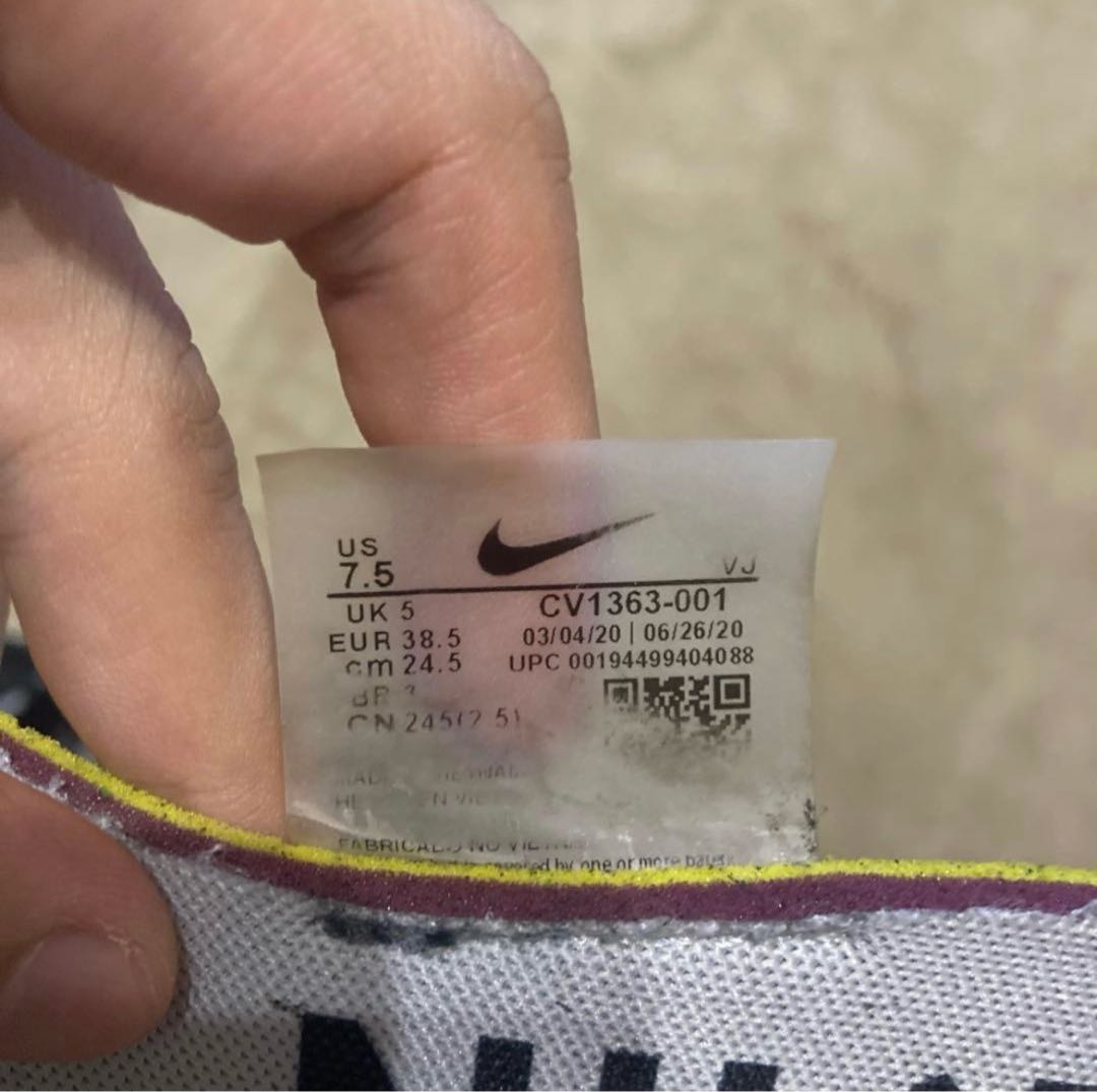 nike sacai VAPORWAFFLE ヴェイパーワッフル 24cm 白黒 24cm