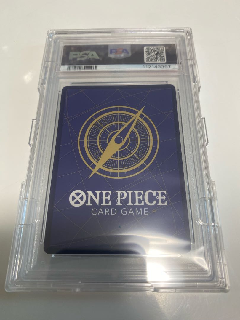 【PSA10】シャンクス(パラレル)(スーパーパラレル)(コミックパラレル・コミパラ・漫画背景) P-SEC OP01-120