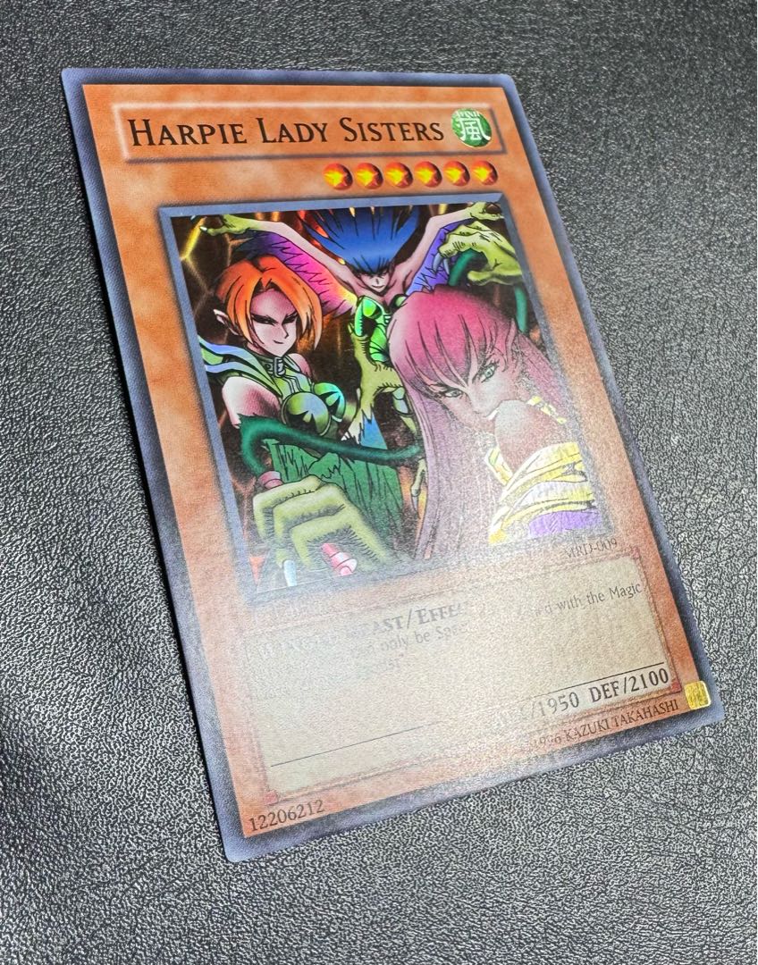 【旧アジア版 1st】 ハーピィレディ三姉妹/遊戯王 1枚