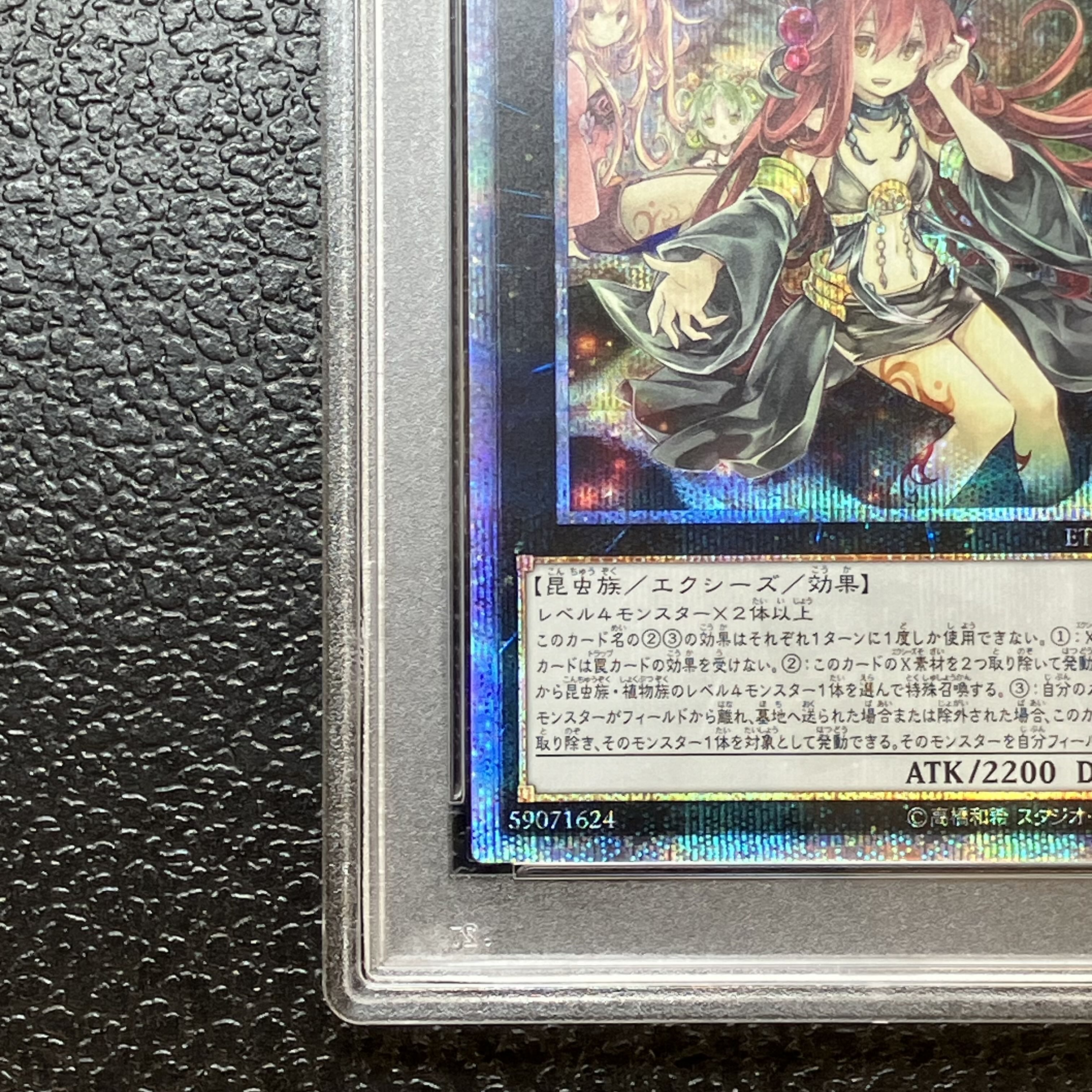 【PSA10】アロメルスの蟲惑魔 20thシークレットレア JP045