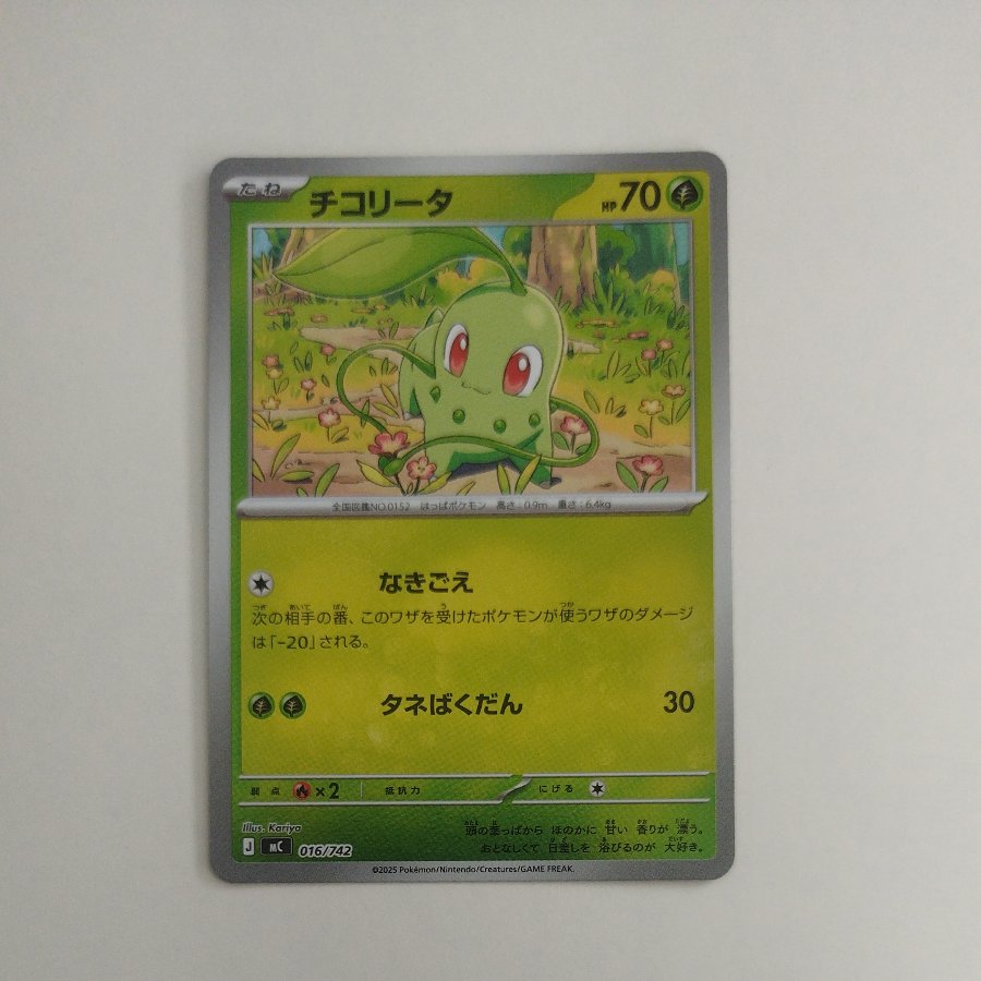 @ @ Chikorita (Mirror Version) S-TD 016/742 1枚