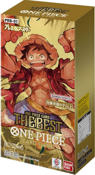 One Piece Card Game Premium Flareon ONE PIECE CARD THE BEST 2 Carton Set Unopened Release Day Shipping 20BOX