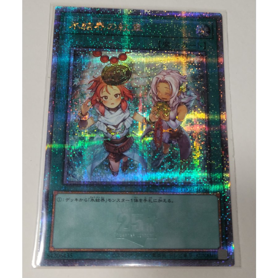 Medallion of the Ice Barrier (Alternative Art) QCSE・25th Sixtulary TW01-JP042 1枚