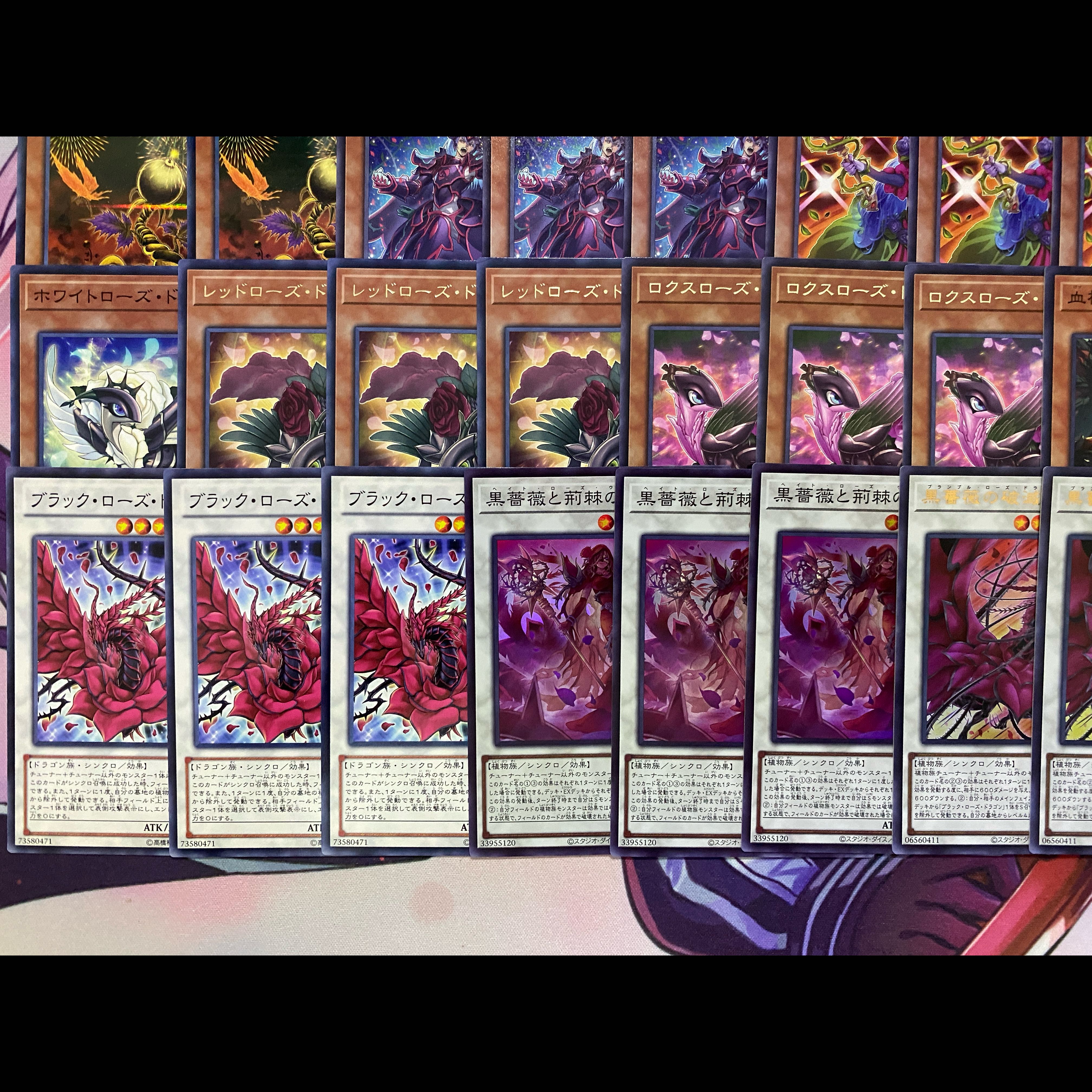 002　遊戯王　ローズ・ドラゴン　大会構築デッキ 1枚