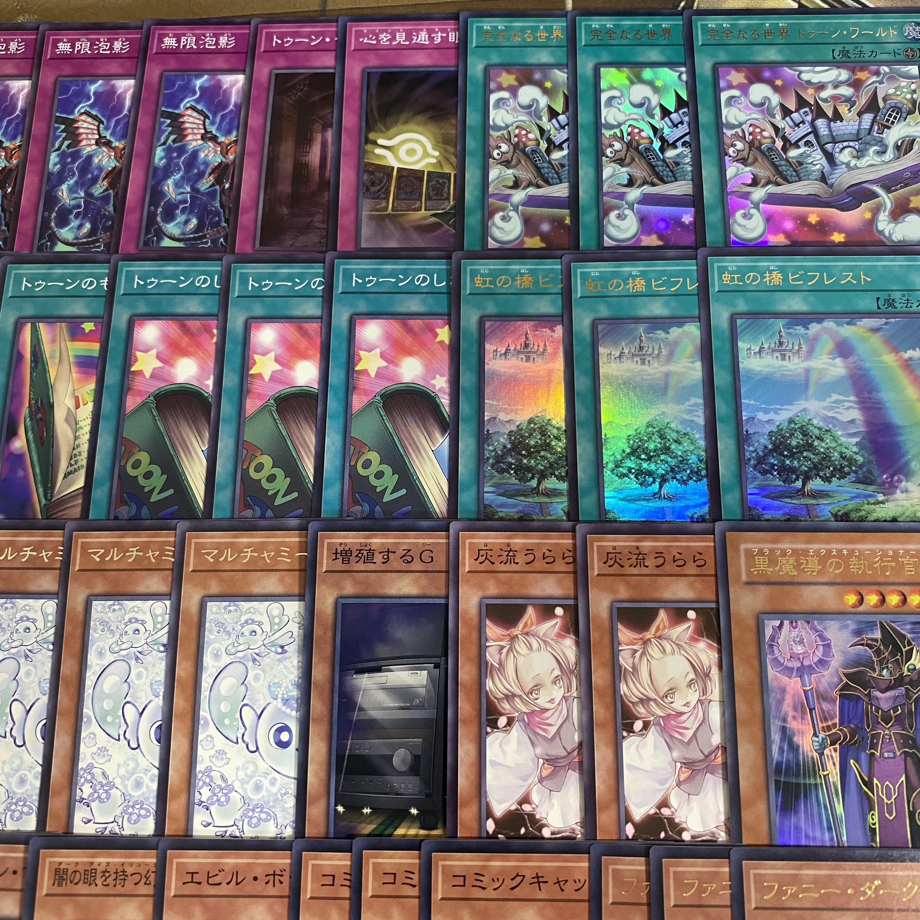 Toon Deck [Yu-Gi-Oh! Full-fledged construction Funny Dark Rabbit Integrity Becoming World Toon World Snubbull Eyes Toon Ultimate Dragon]. 1枚