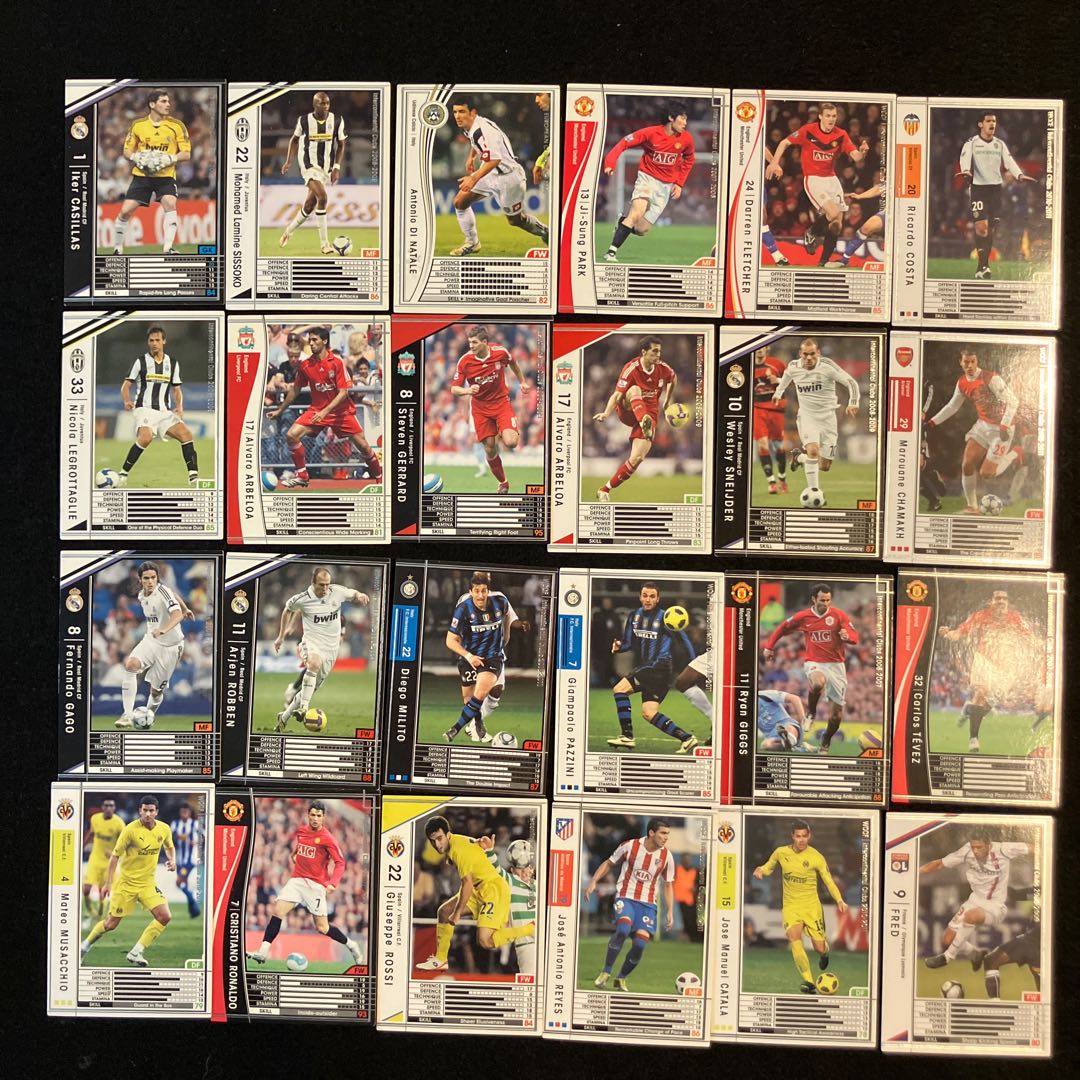 Condition B] WCCF Soccer Cards, 96 cards, A-8 1枚