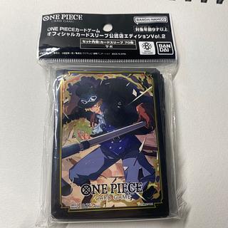 One Piece Card Card Sleeve Authorized Store Edition 2 Sabo Unopened 1パック