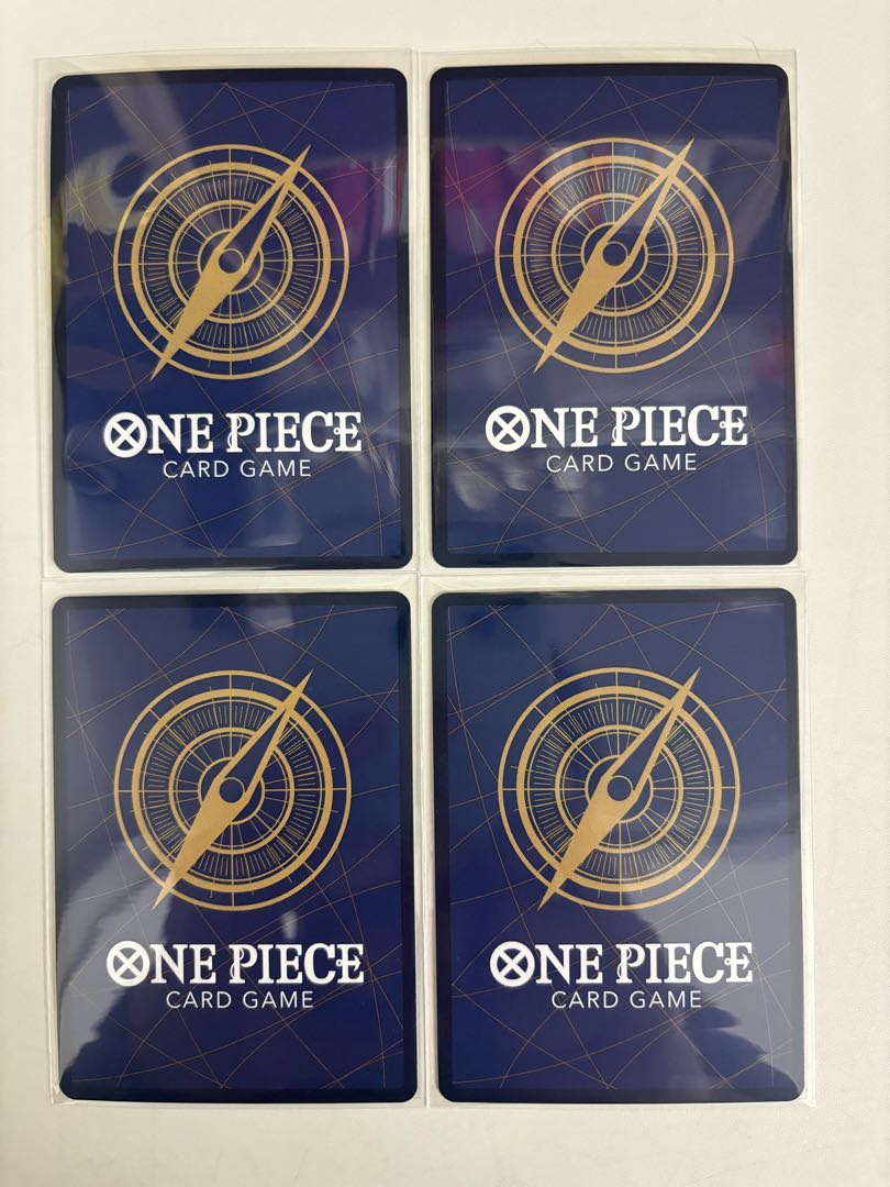 Lowest price! Set of 4! Portgas D. Ace SR ST13-011