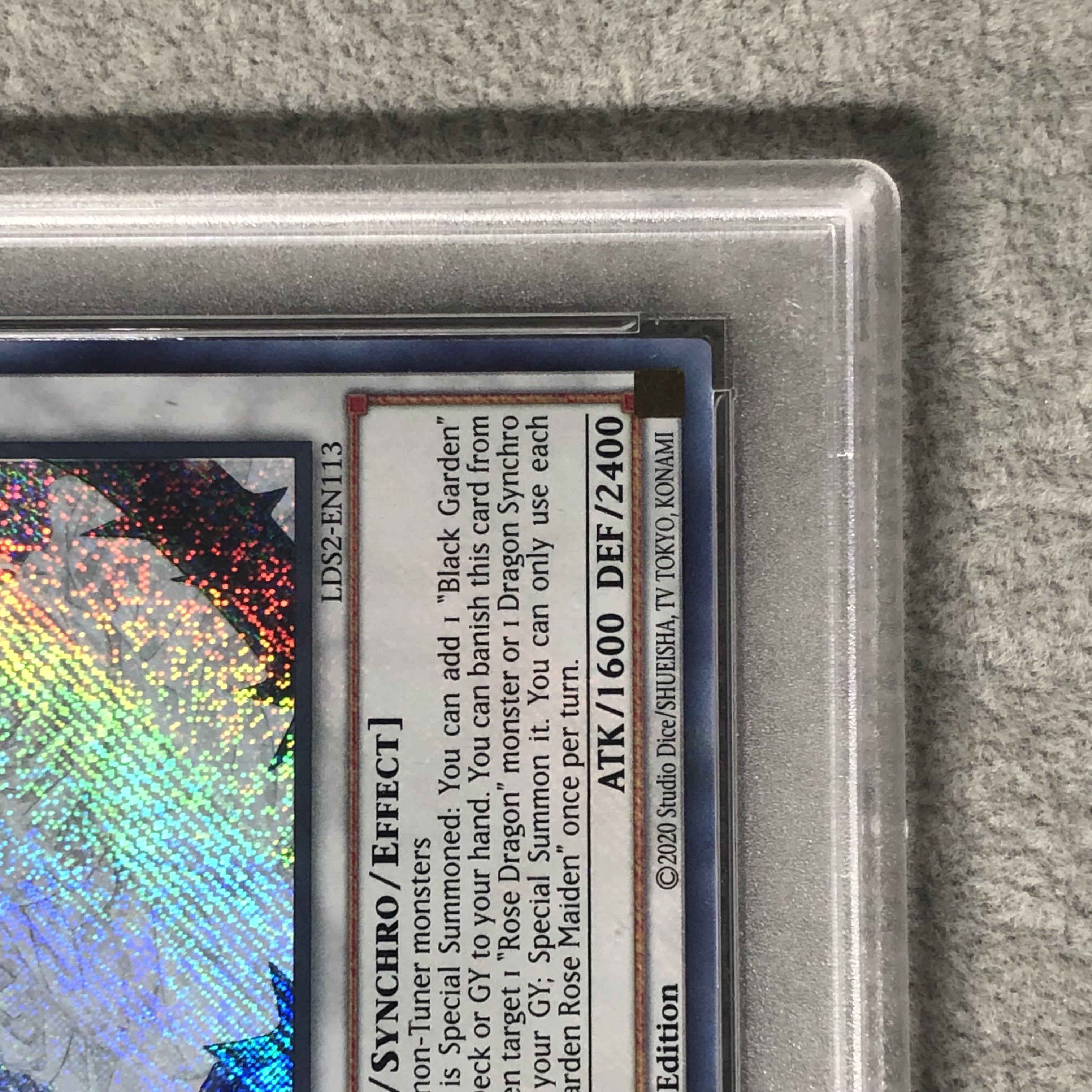 【PSA10】ガーデン・ローズ・メイデン (英語版/1st) [シークレット] {LDS2-EN113} 1枚