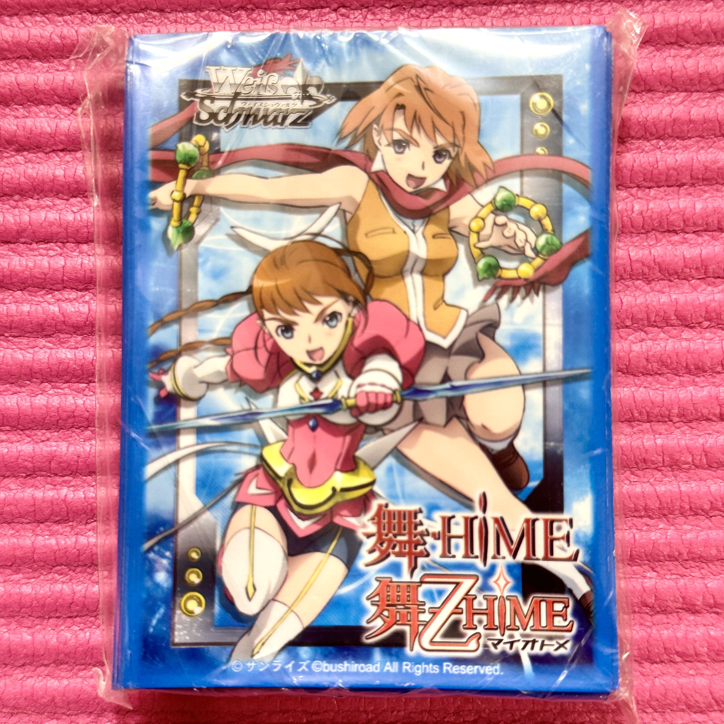 舞-HiME 舞-乙HiME 鴇羽舞衣 アリカ・ユメミヤ 金銀 カードスリーブ 舞-HiME 舞-乙HiME 鴇羽舞衣 アリカ・ユメミヤ 金銀 カード