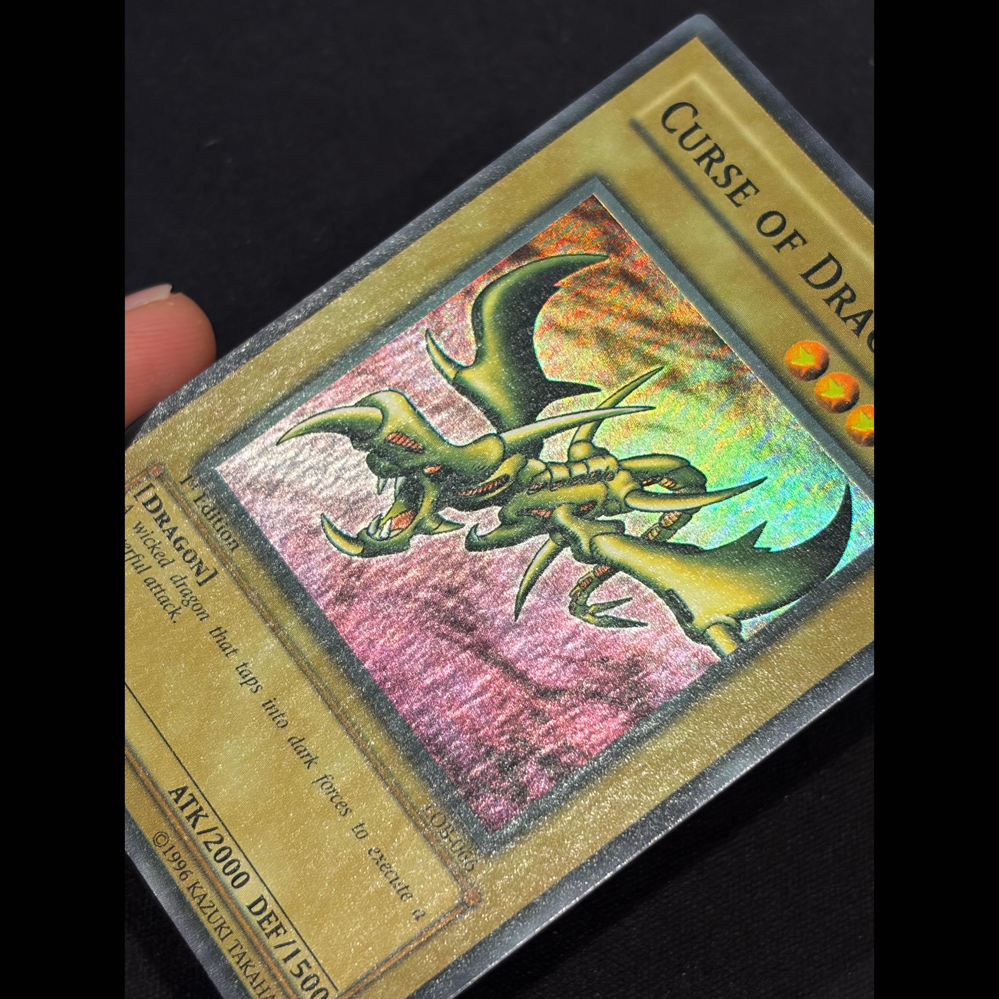 Yu-Gi-Oh! Curse of the Dragon (North American Edition) LOB 1st Wave Super 1枚