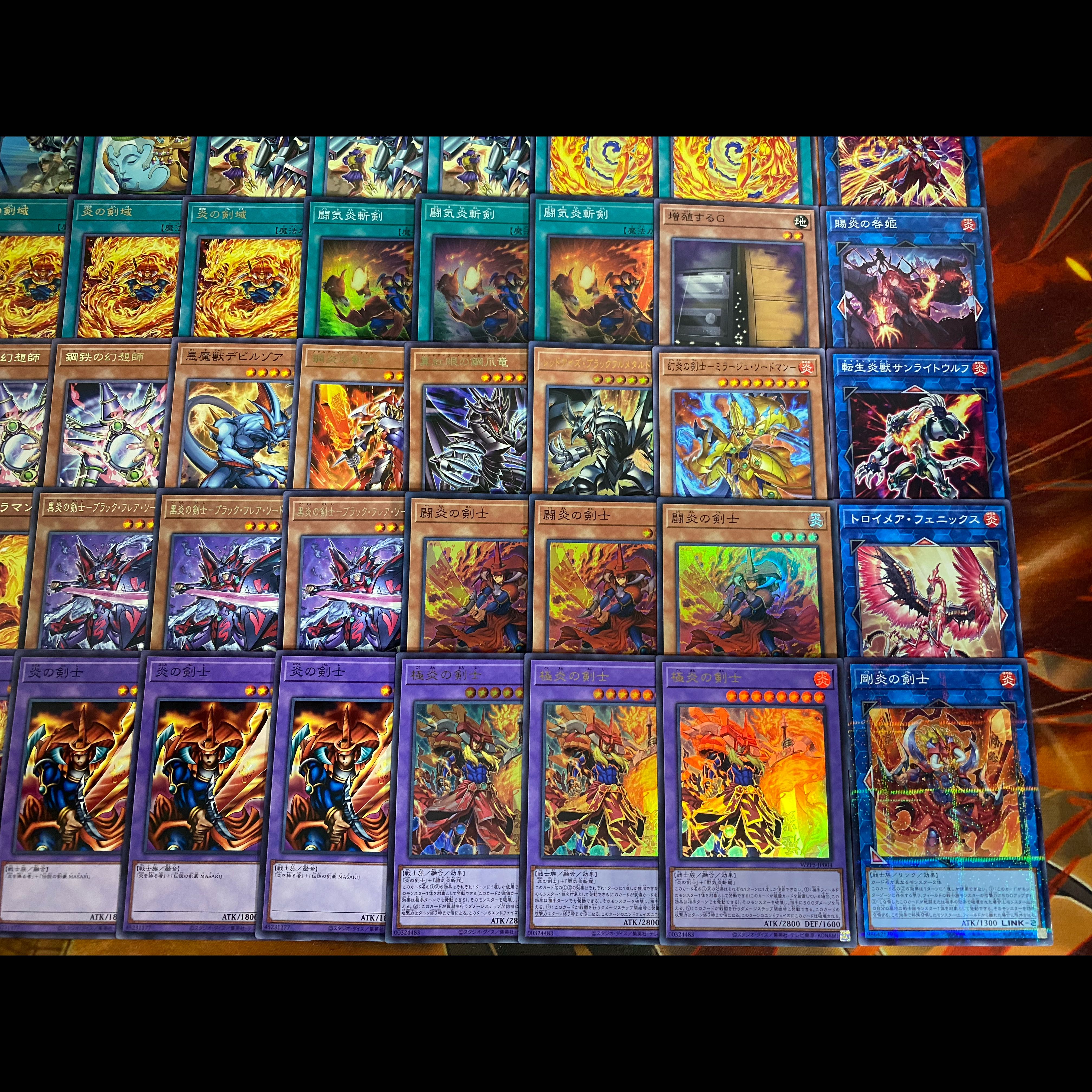 【24時間以内発送】遊戯王　メタル化　炎の剣士　城之内　本格構築デッキ　大会構築 1枚