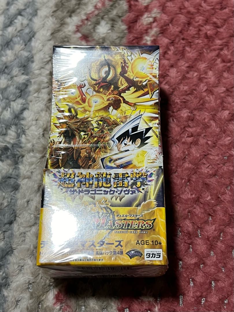 デュエルマスターズ - デュエルマスターズ 超神龍雷撃 未開封BOX シュリンク付き DM-22 デュエルマスターズ 超神龍雷撃 未開封BOX シュリンク付き DM-22