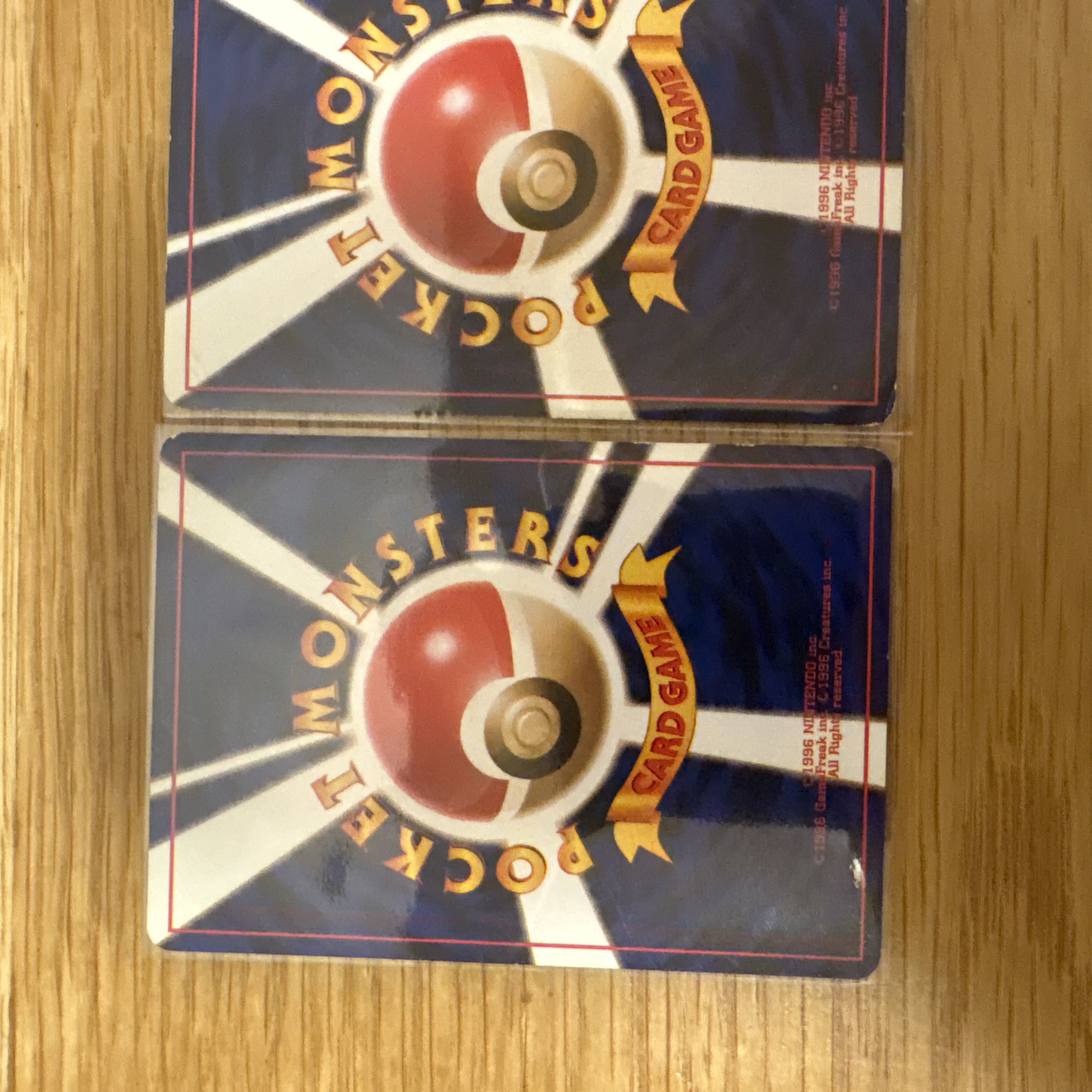 Old back] Water Pokémon Evolution Line Set｜Seaking 3枚