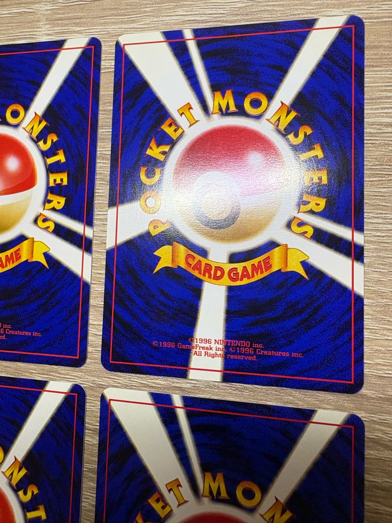 Chansey Stadium Nationwide 8 Promo/Complete Set Pokémon Cards Old Back