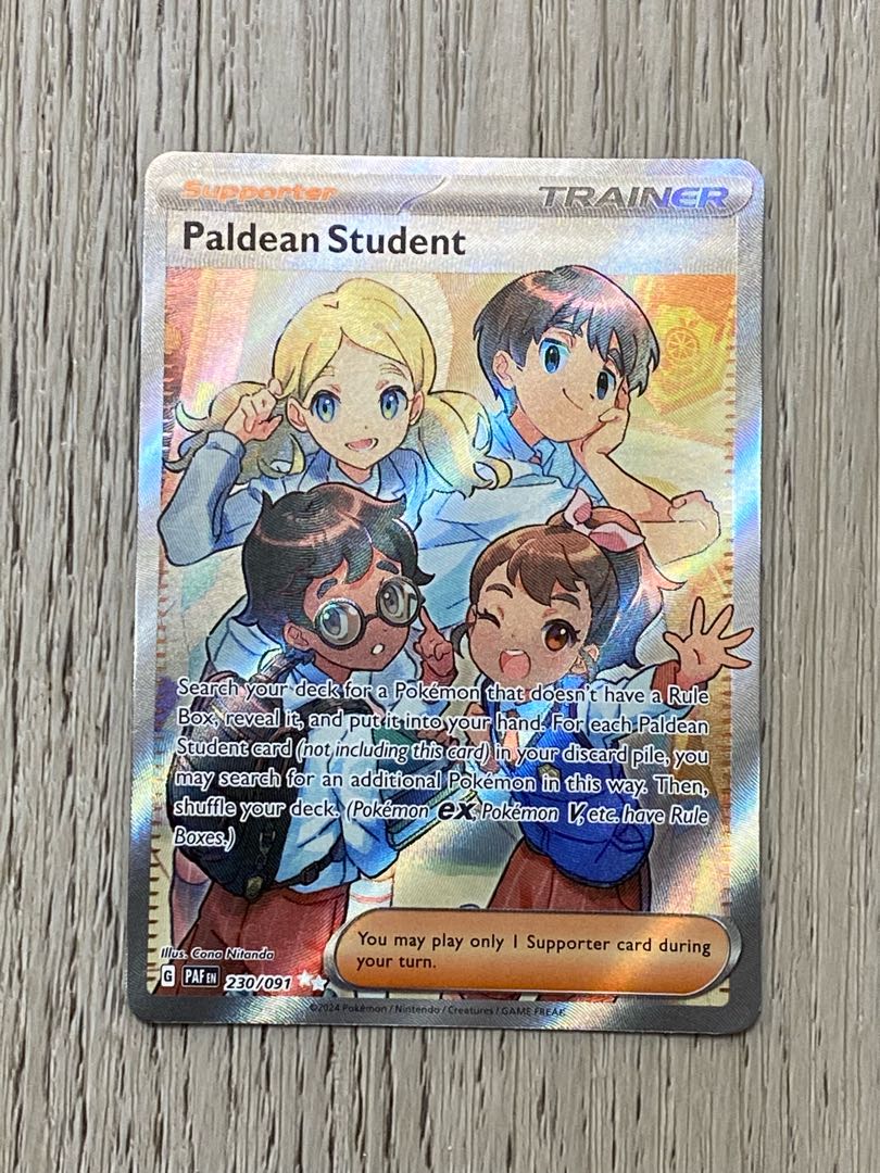 【海外限定】ポケモンカード パルデアの学生【SR】