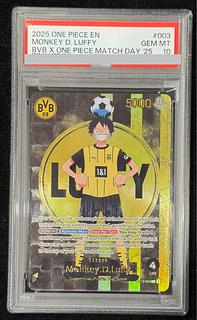 【PSA10】 モンキー・D・ルフィ 《英語版》 (ドルトムント) [L] {ST13-003} 1枚