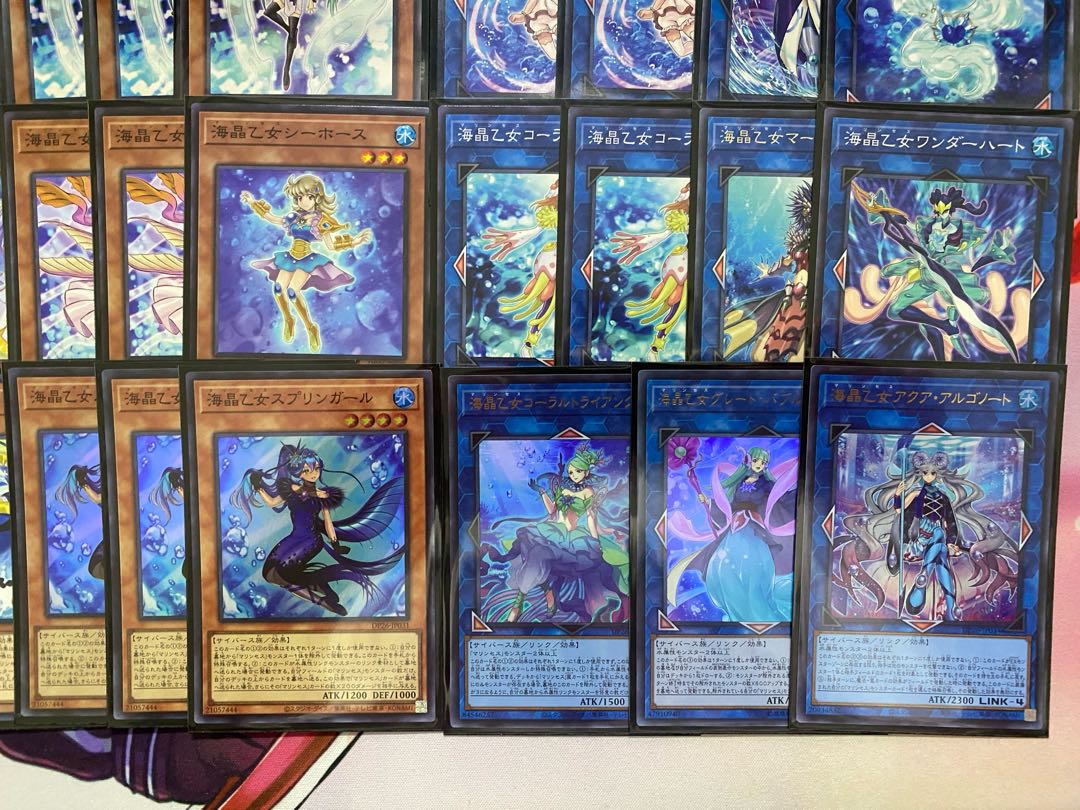 Ships within 24 hours] Yu-Gi-Oh! Umi Crystal Maidens (Malinesse) Authentic Preconstructed Deck