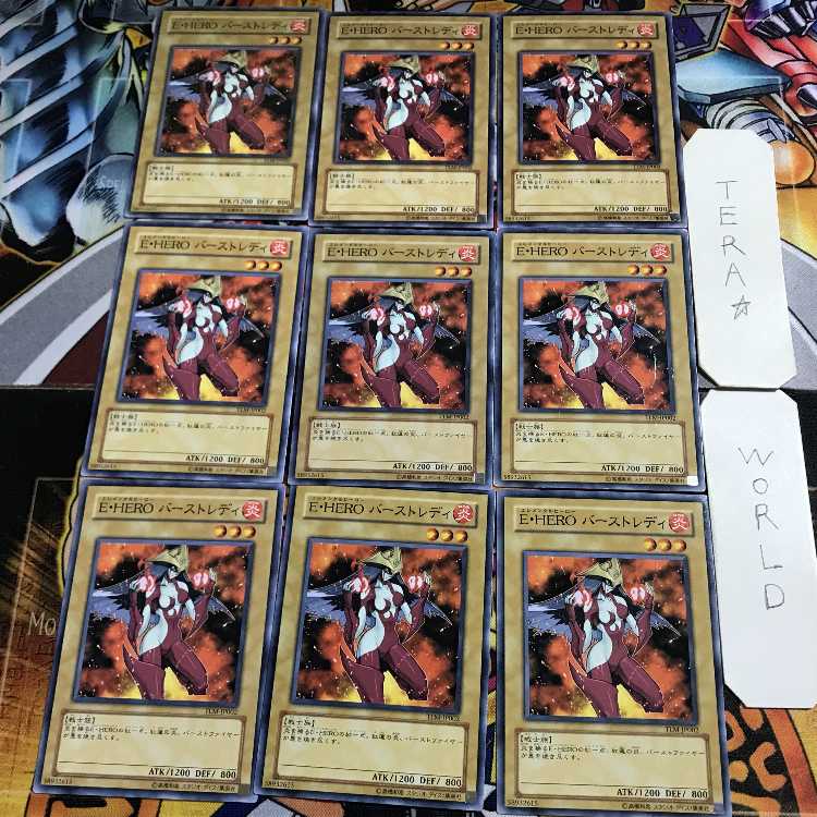 Elemental HERO Burstinatrix TLM 1 Normal 9-card set Tera