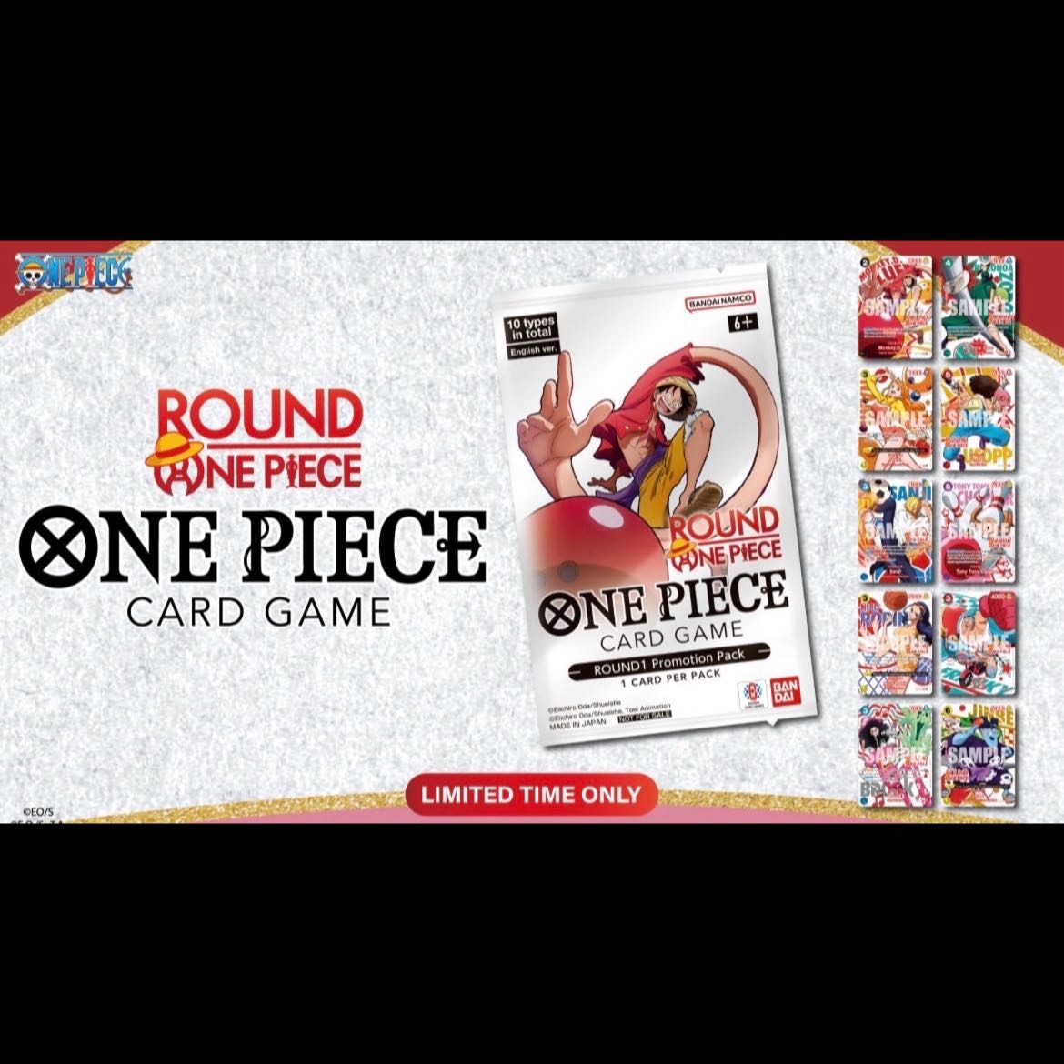 ワンピースカード-ROUND ONE プロモーションパック-ラウンドワン 10パック