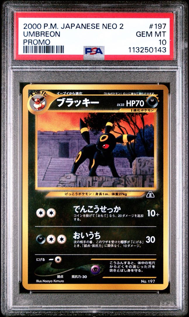 ブラッキープレミアムファイル2: 旧裏[neoP2 No.197](プレミアムファイル2) 1枚