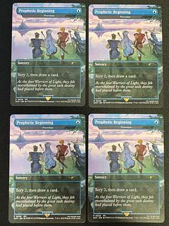 MTG 探求の旅のはじまり(定業) 英語4枚セット 4枚