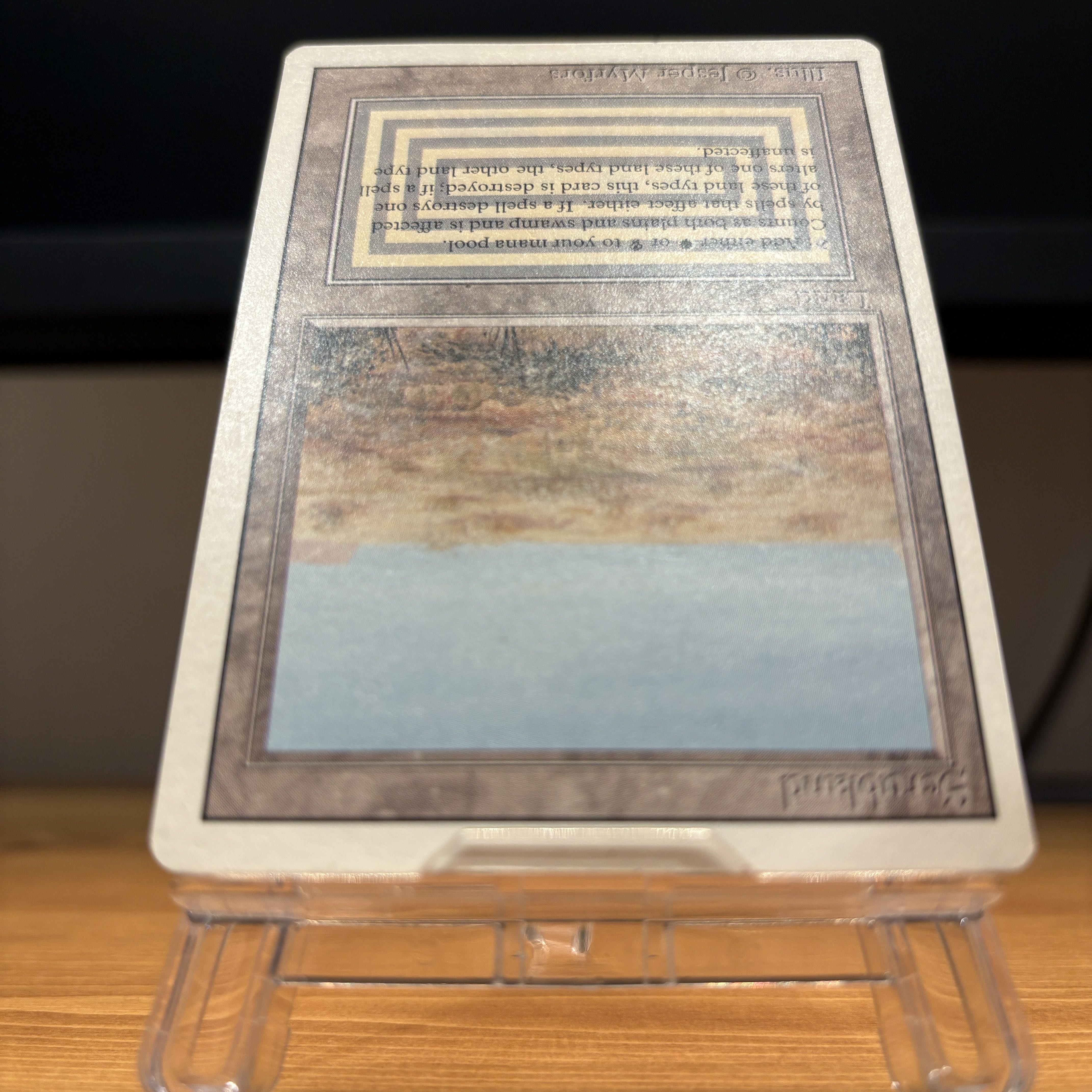 Scrubland 3ED EN リバイズド デュアルランド MTG 1枚