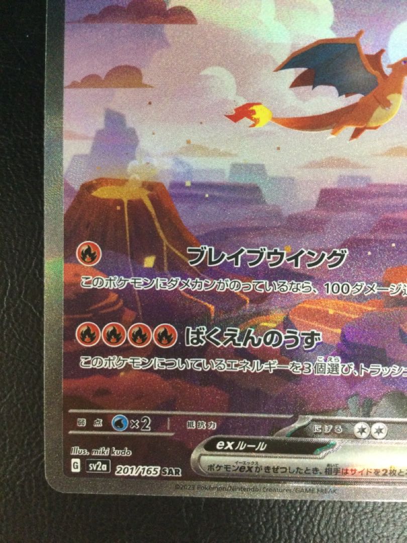 (iii) Charizardex SAR 201/165