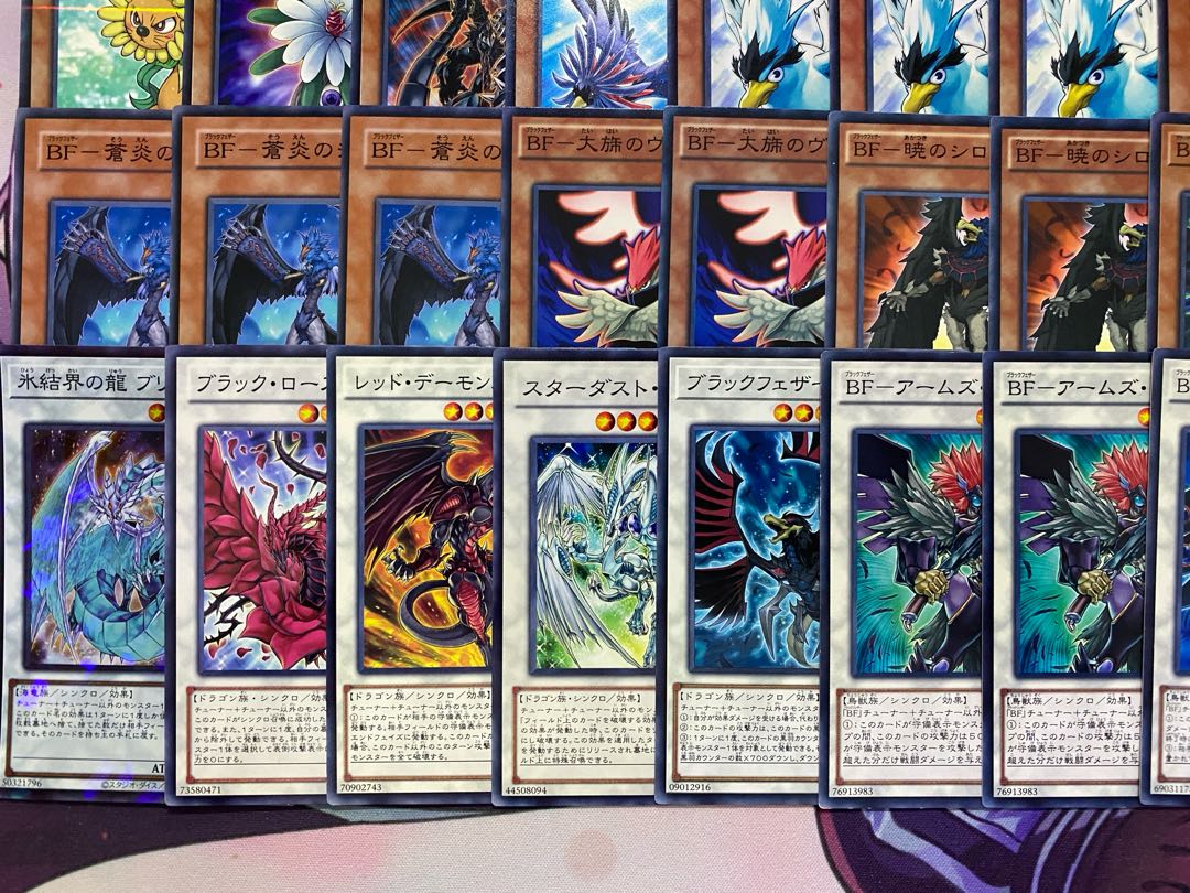 【1103環境ゲートボール】ブラックフェザー　BF　本格構築済みデッキ　遊戯王 1枚