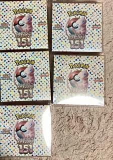 ポケモンカード 151  新品未開封品 楽天市場】【未開封シュリンク付】 ポケモンカード151 ボックス