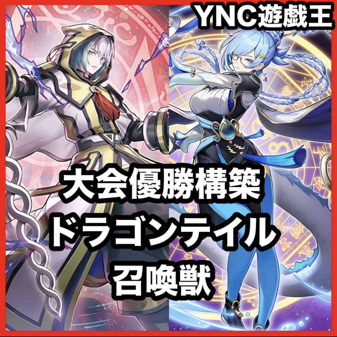 召喚獣 ドラゴンテイル デッキ【以下検索 遊戯王 本格構築 まとめ売り 初期 レリーフ ゲートボール デッキパーツ 灰流うらら】 1枚