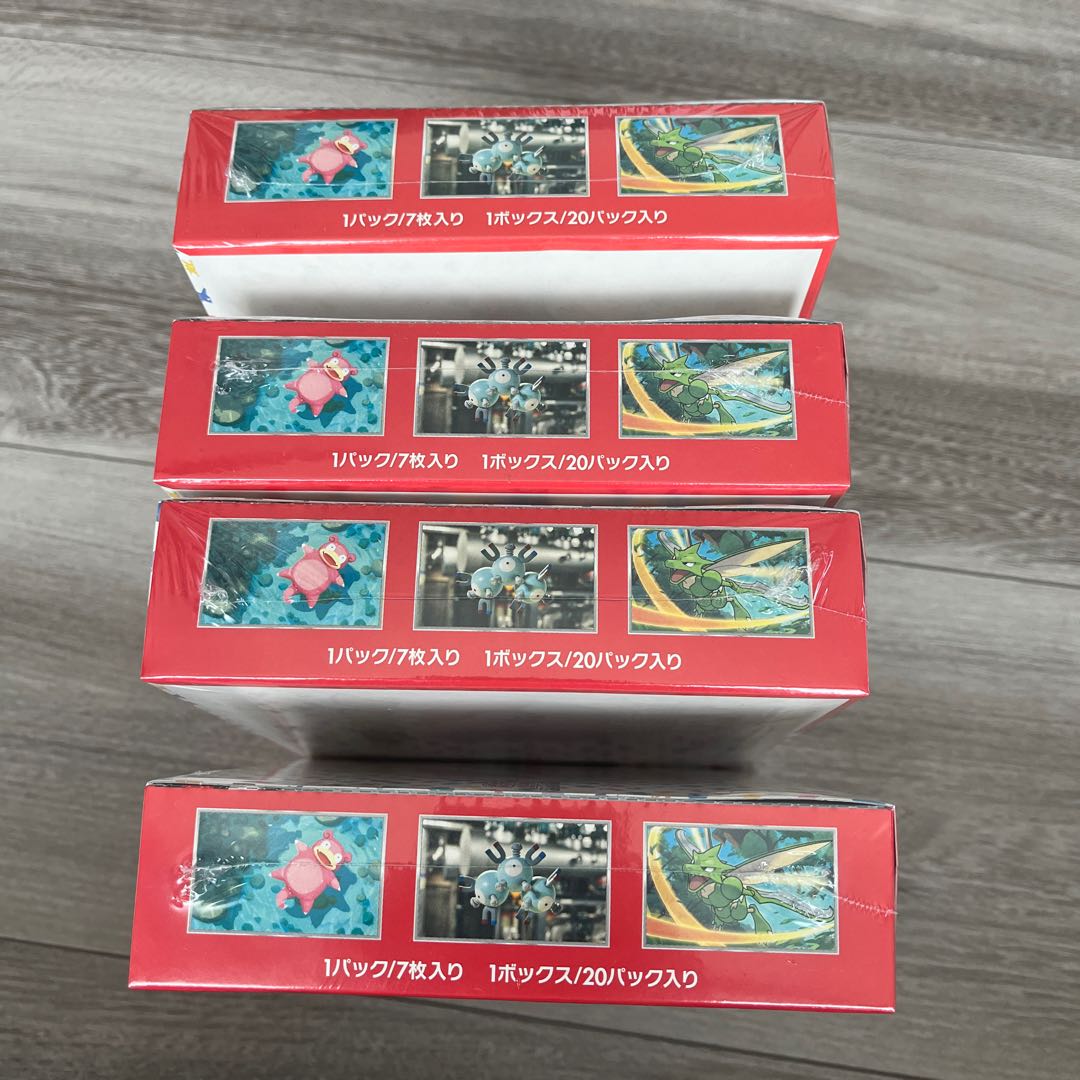 4Box  強化拡張パック「ポケモンカード151（イチゴーイチ）」 未開封BOX  4BOX