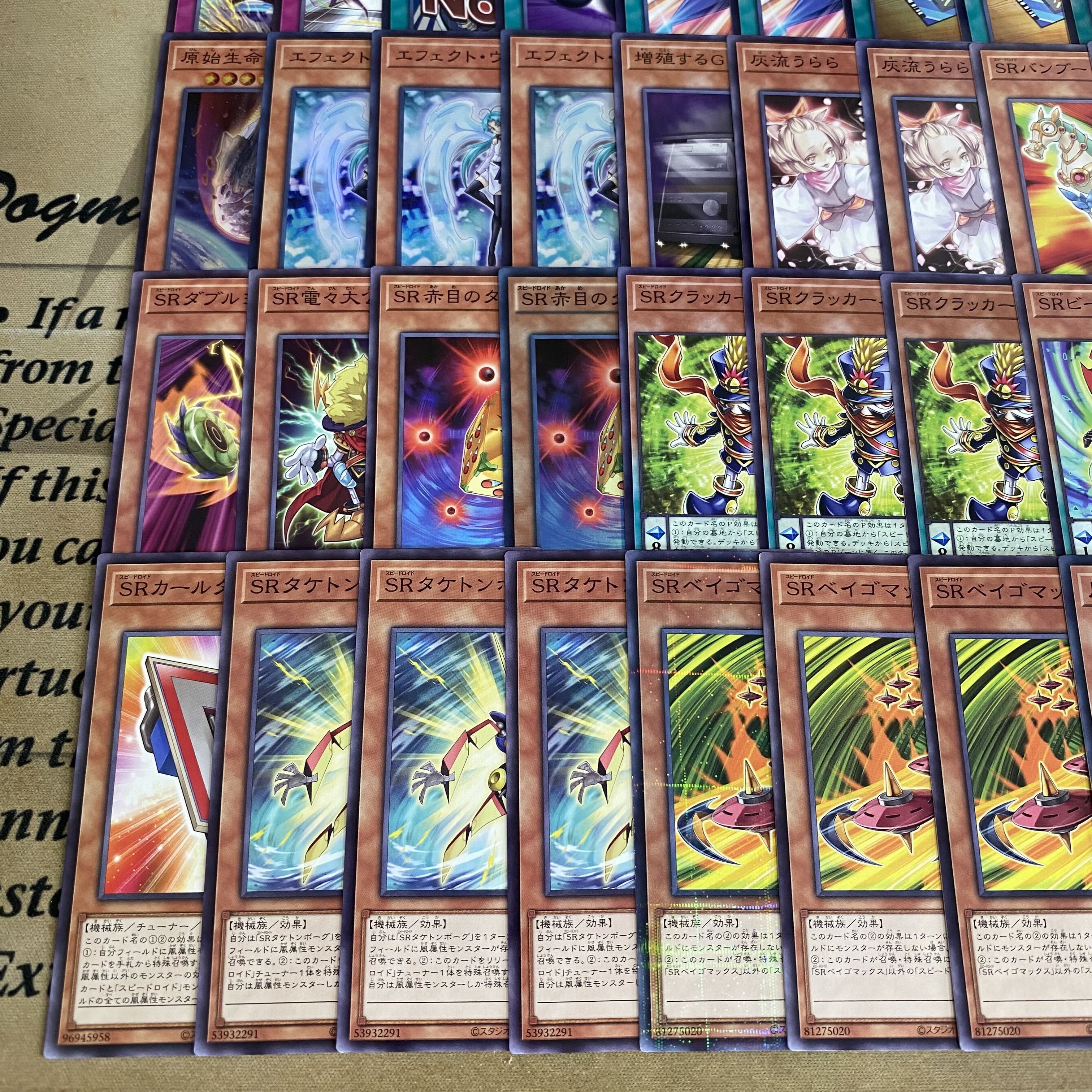 SR Speed Lightning Lloyd Deck [Search Terms: Yu-Gi-Oh!, Advanced Deck Building, Ash Blossom & Joyous Spring, Four Heavenly Dragons, Clearwing Synchro Dragon, Squirrel Talwing] 1枚