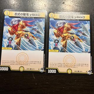 忍式の聖沌 y4kk0 C 55/74 2枚