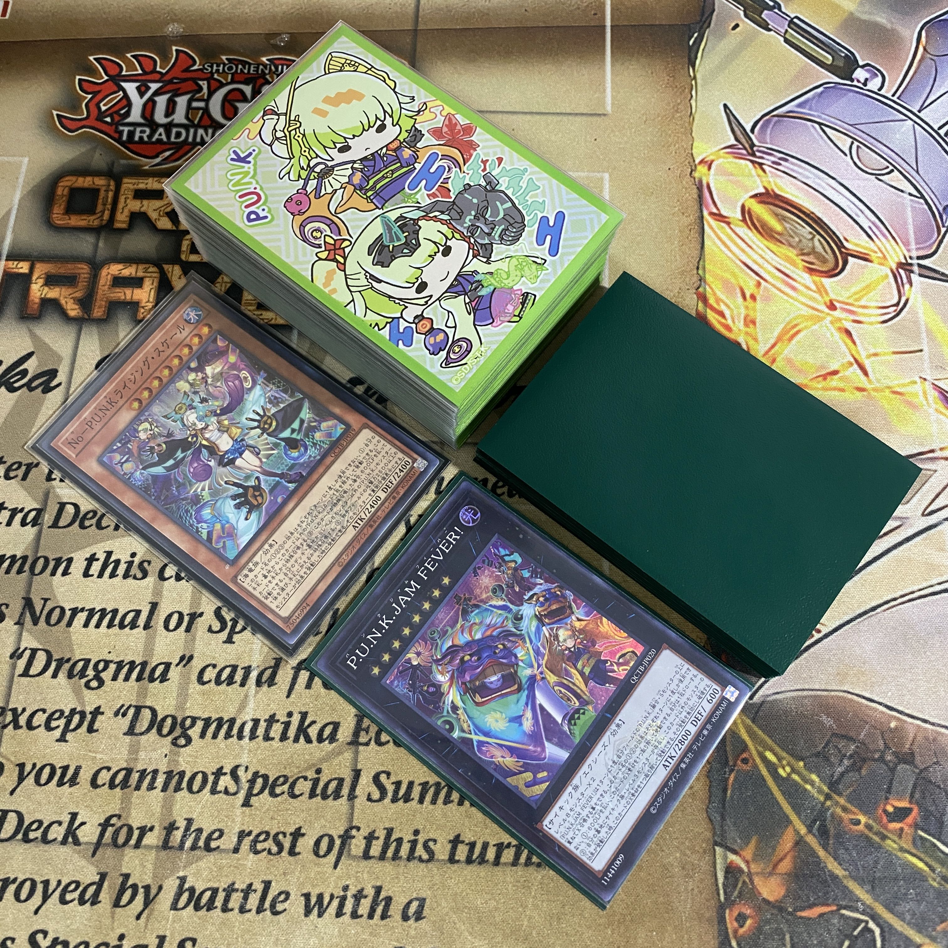 No-P.U.N.K. Deck [search below Yu-Gi-Oh, full-scale construction, summary sale, early 2nd period, relief, gateball, deck parts, punk] 1枚