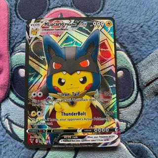 ポンチョを着たピカチュウ(Mルカリオ) 1枚
