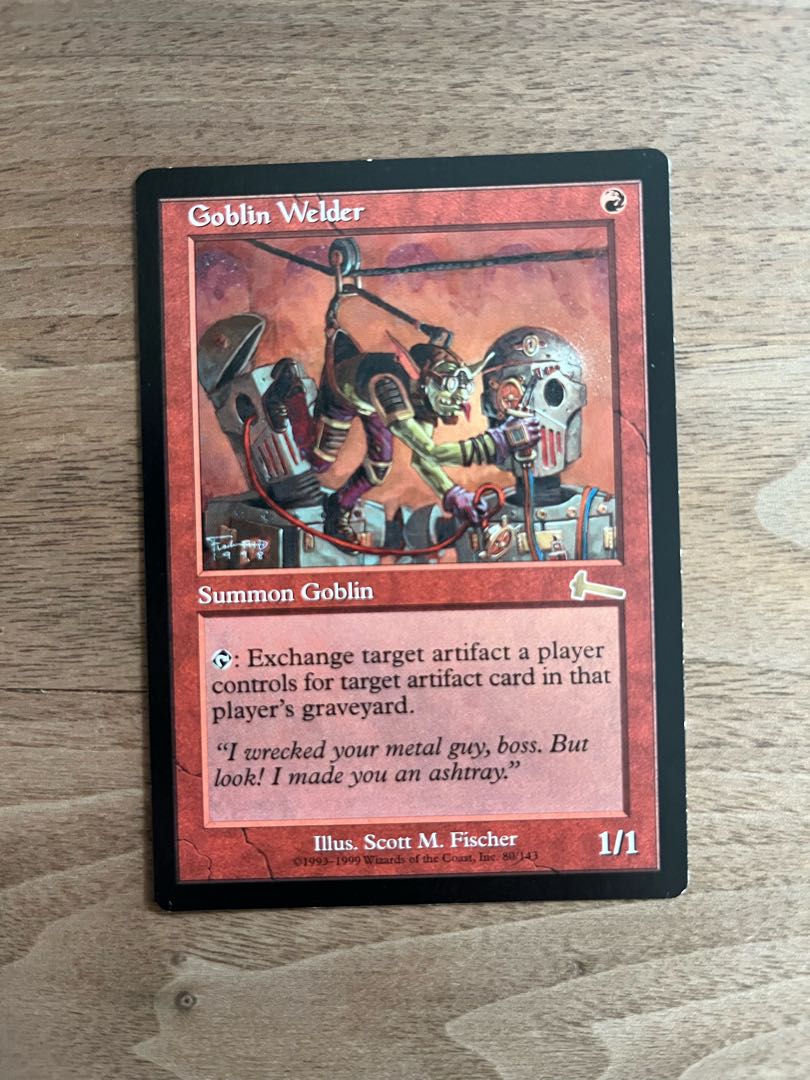 ゴブリンの溶接工 レア 80/143 1枚
