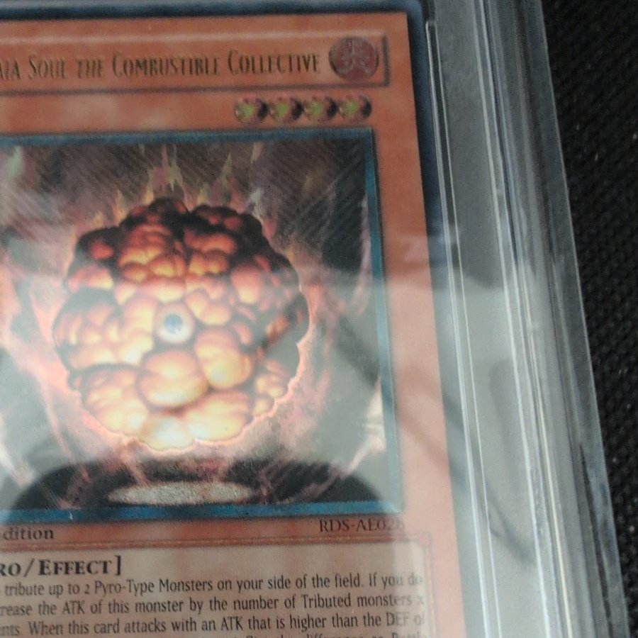 [PSA10] Explosive Fire Aggregate: Gaia Soul Relief (Old Asian Edition) Ultimate Rare RDS-AE028 1枚