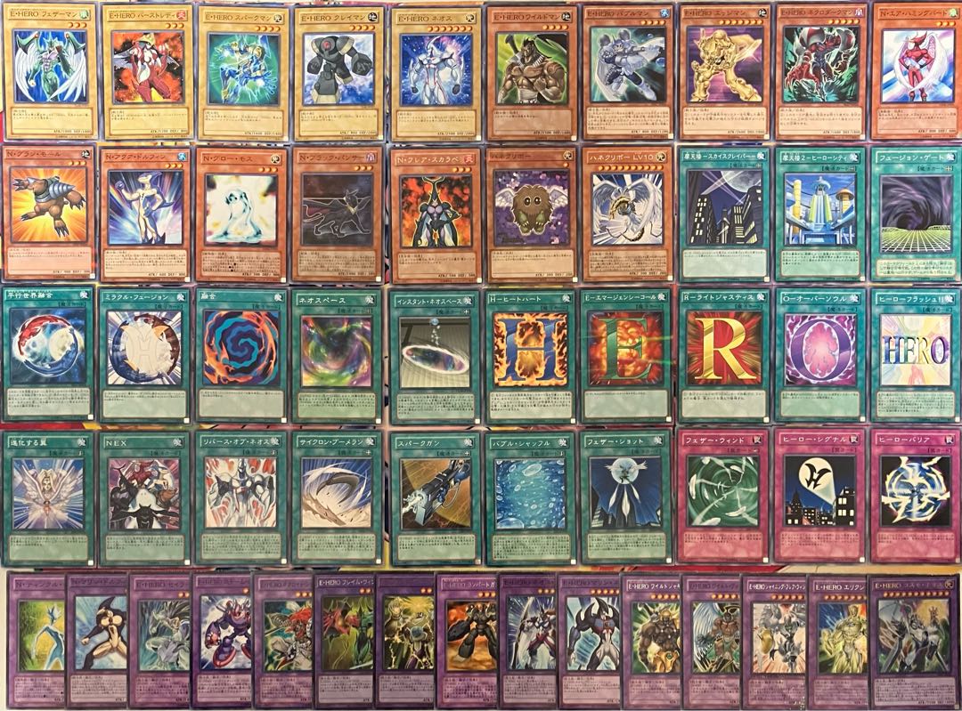 No.1520 遊城十代デッキ 遊戯王 Jaden Yuki deck 1枚