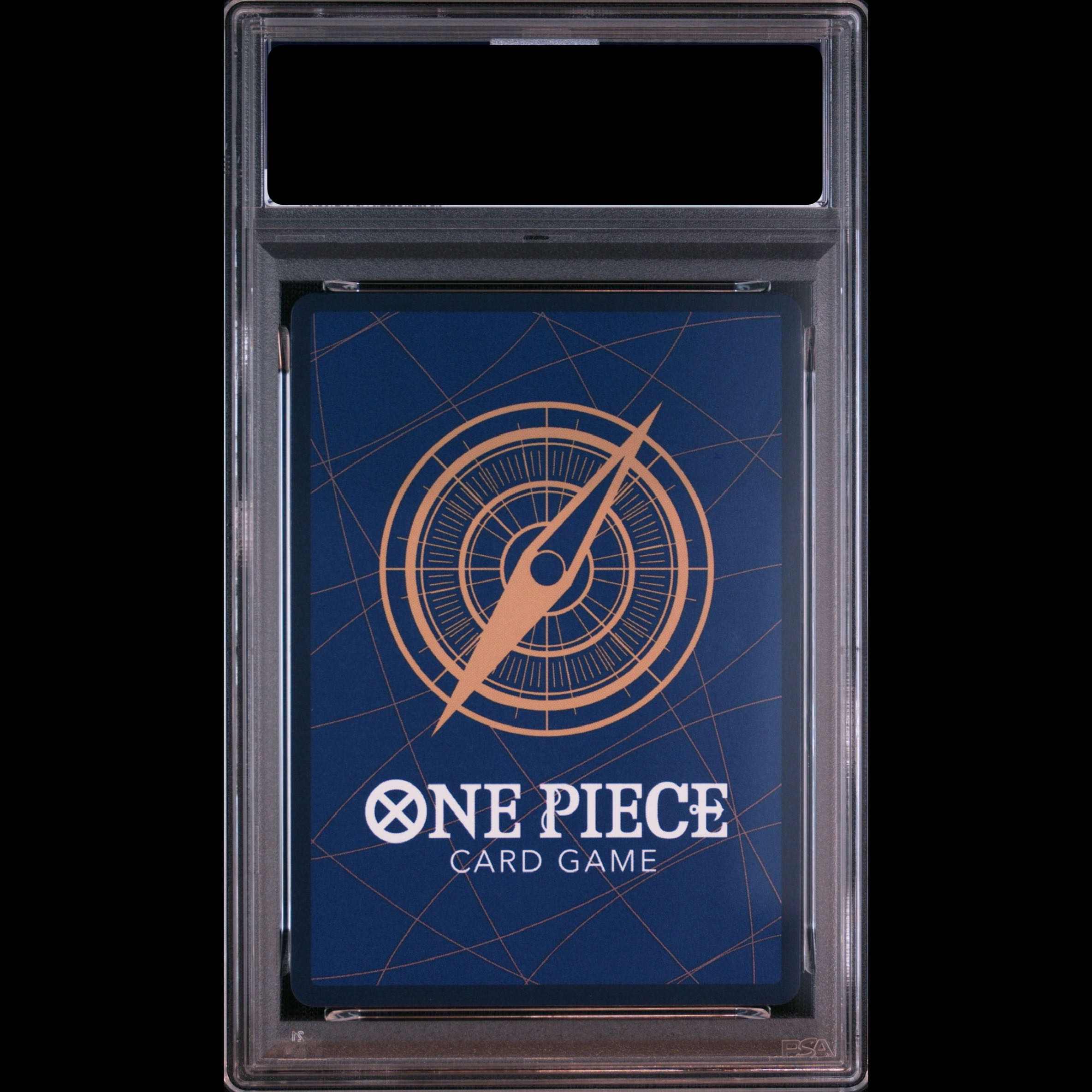 【PSA10】モンキー・D・ルフィ(パラレル) P-SEC OP10-118 1枚