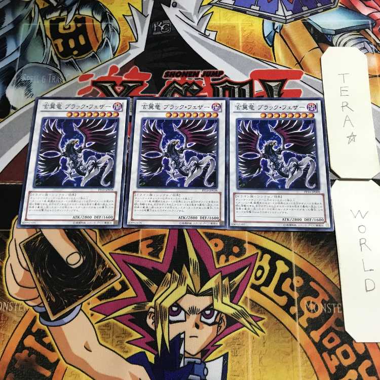 Blackfeather Darkrage Dragon 1 Normal, set of 3 Tera.